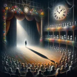 {Life's but a walking shadow, a poor player that struts and frets his hour upon the stage and then is heard no more.}